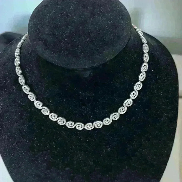 Nordstrom crystal necklace and bracelet - Picture 2 of 8